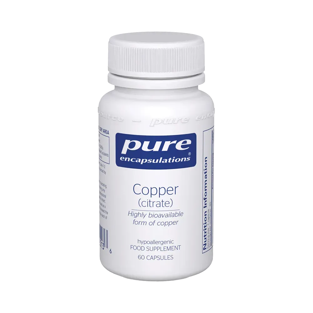 Copper (citrate) - 60 capsules