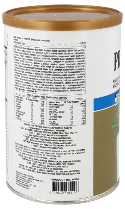 Spiru-Tein® GOLD, Vanilla - 468 gr