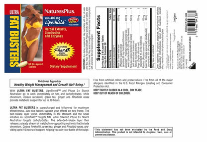 Ultra Fat Busters - 60 Tablets
