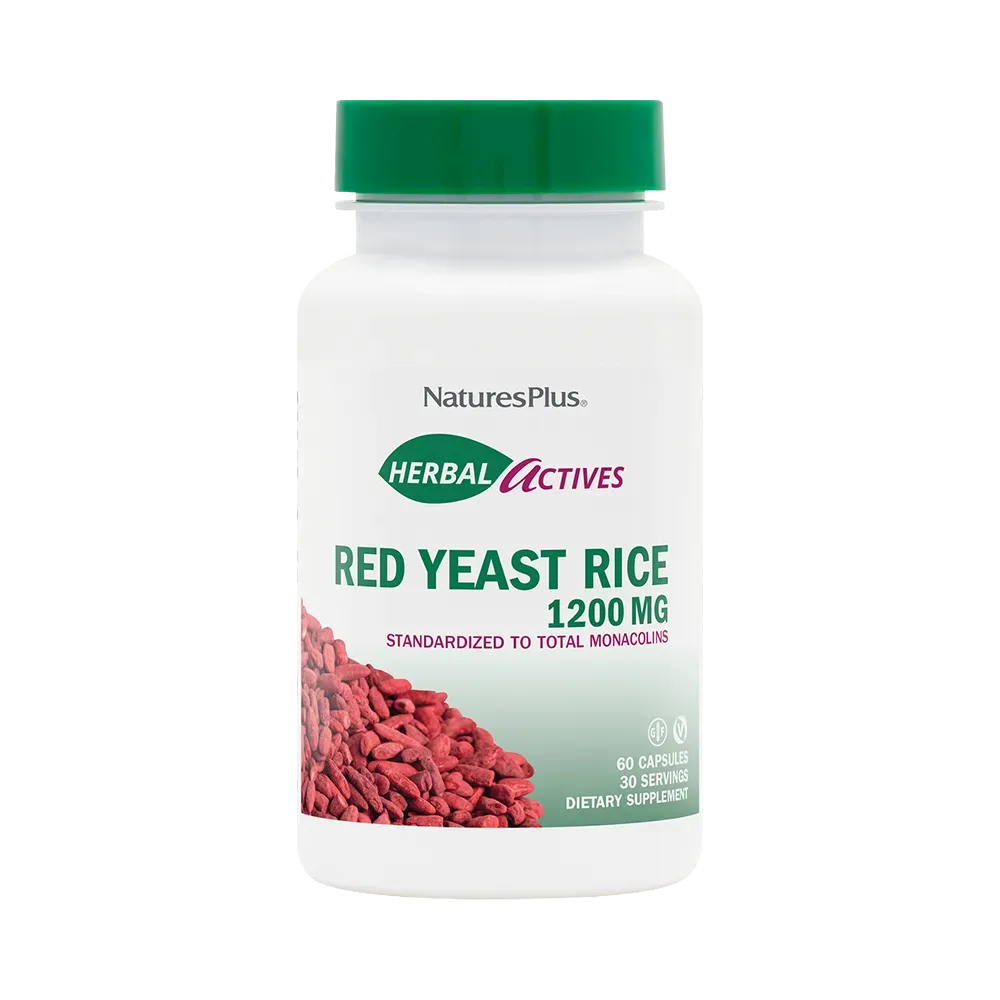 Red Yeast Rice 1200 mg - 60 Capsules