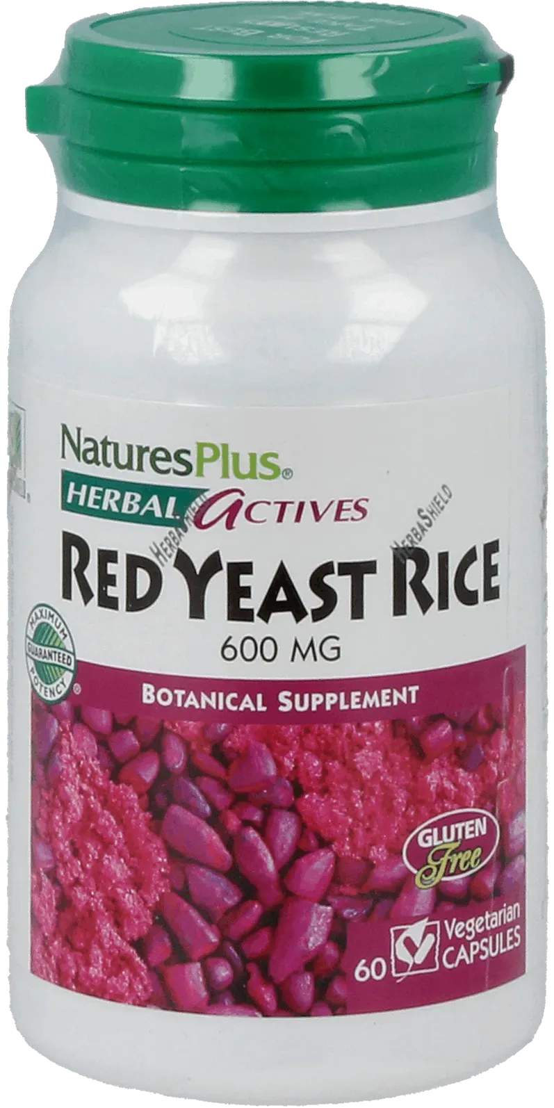 Red Yeast Rice 600 mg - 60 Capsules