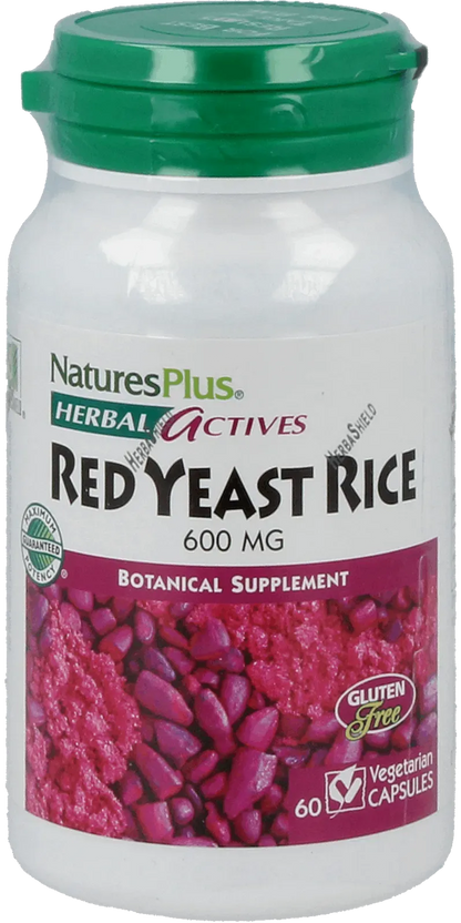 Red Yeast Rice 600 mg - 60 Capsules