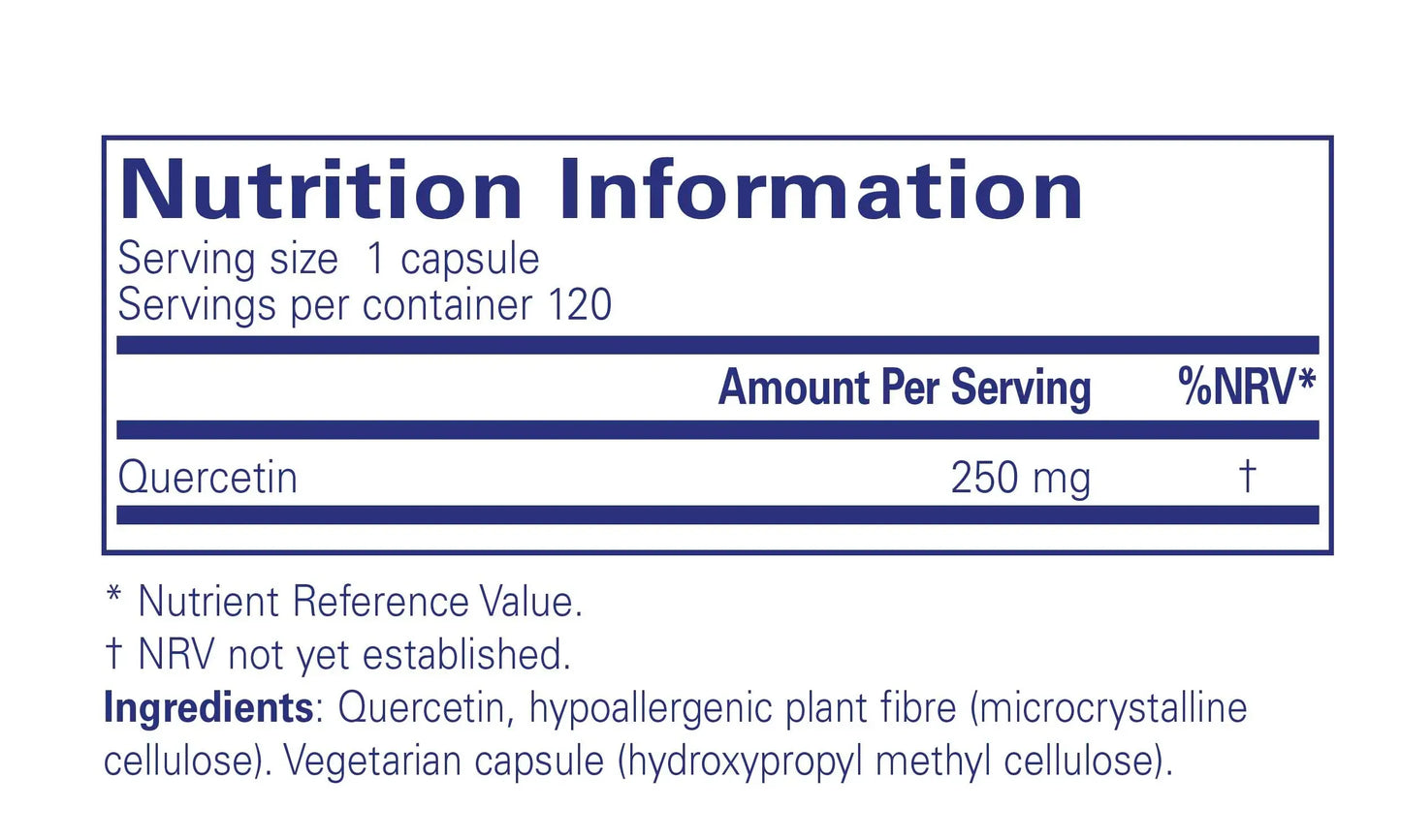 Quercetin - 120 capsules