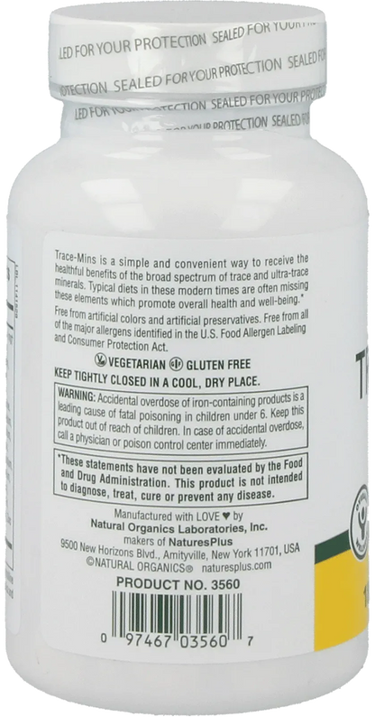 Trace-Mins® - 180 tablets