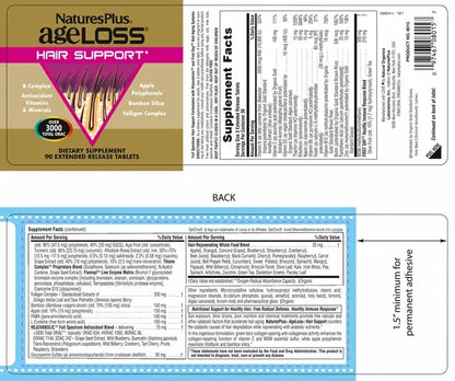 AgeLoss Hair Support, 90 Tabl. - 90 Tablets