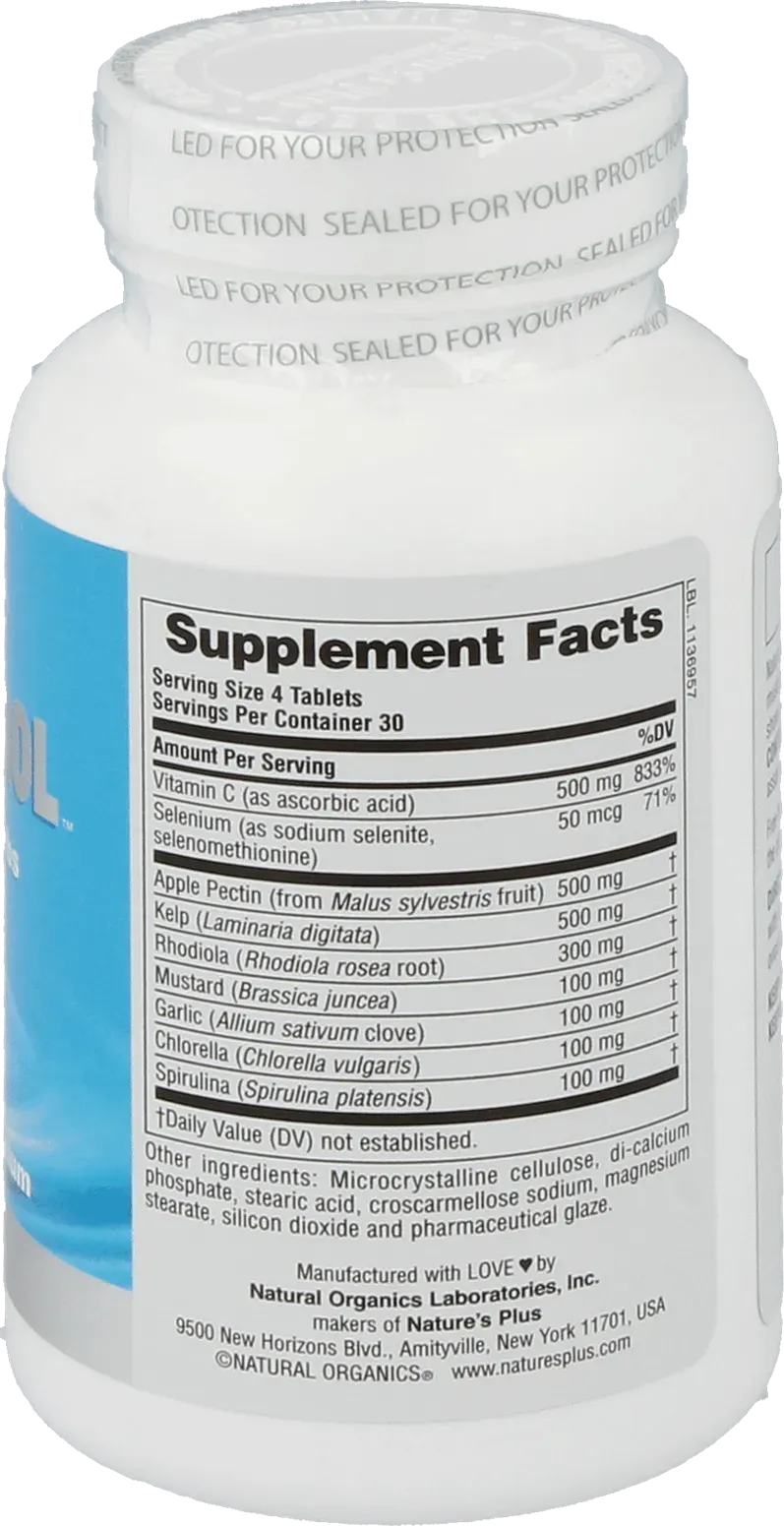 Metal Control - 120 Tablets