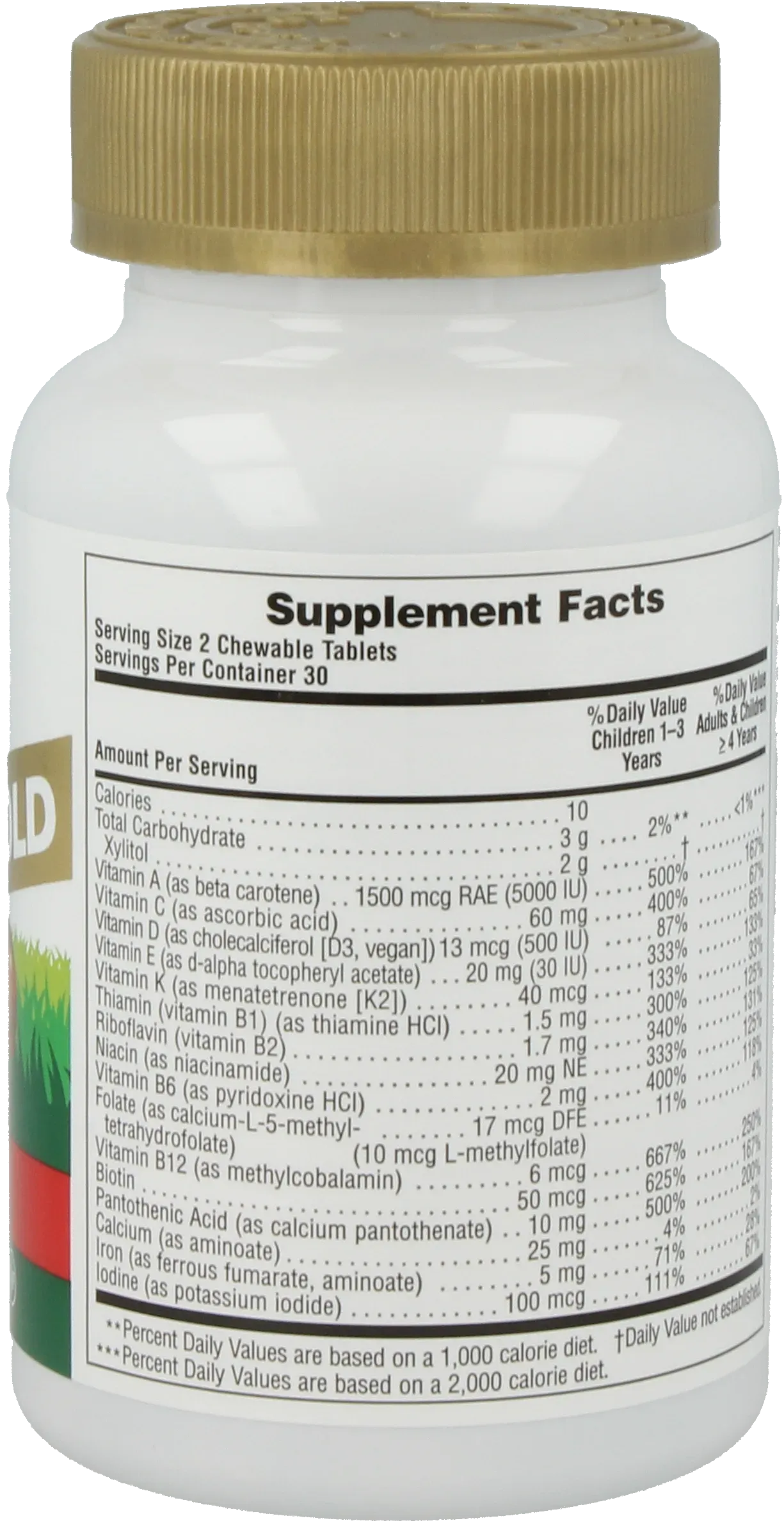 Animal Parade® GOLD Multivitamin Cherry - 60 Lozenges