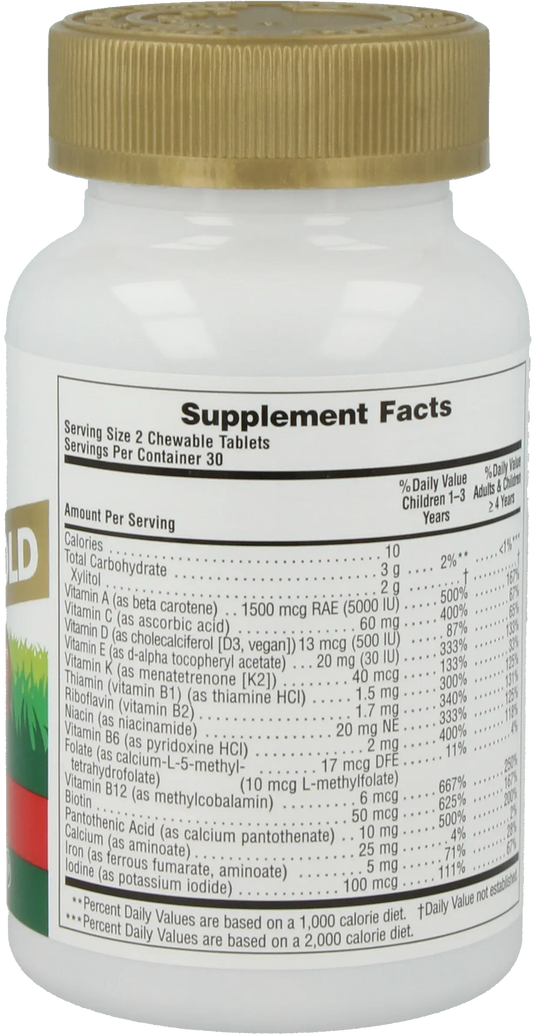 Animal Parade® GOLD Multivitamin Cherry - 60 Lozenges