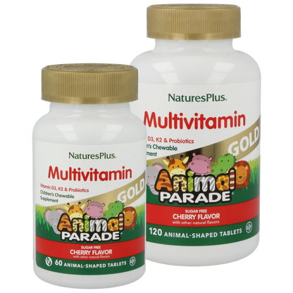 Animal Parade® GOLD Multivitamin Cherry - 60 Lozenges