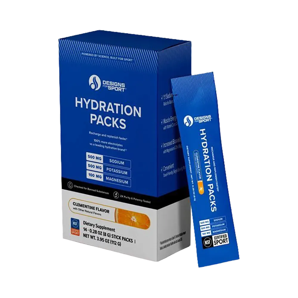Designs for Sport Hydration Packs - 14 sachets
