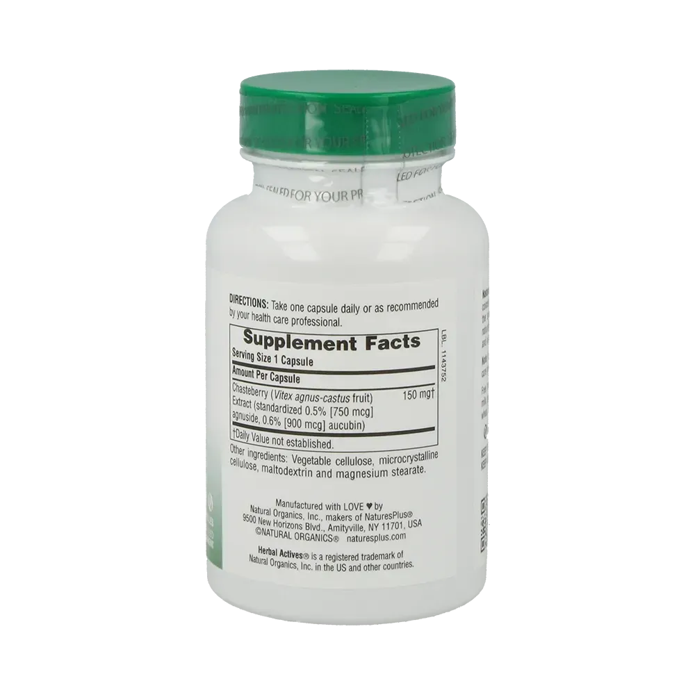Herbal Actives Chasteberry - 60 capsules