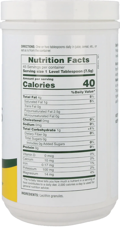 Lecithin Granules - 340 g powder