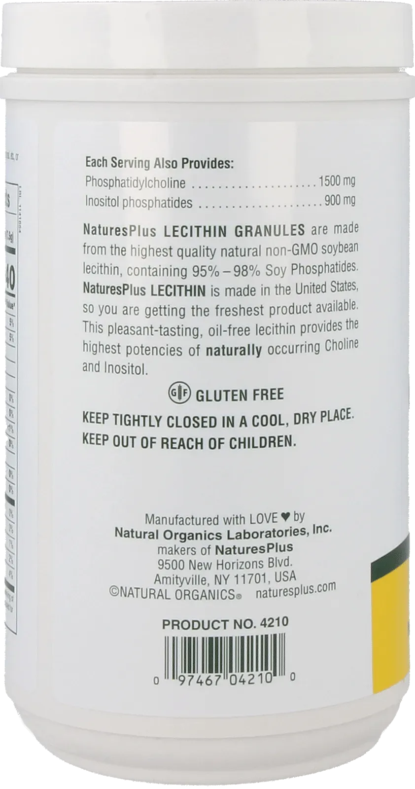 Lecithin Granules - 340 g powder