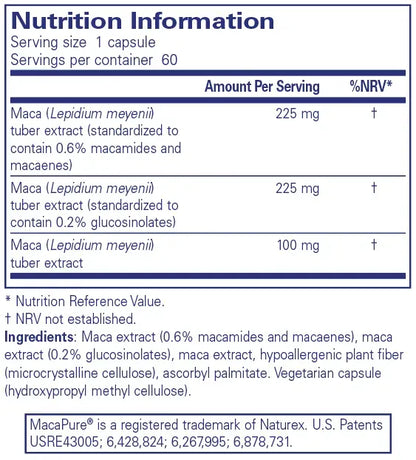 Maca-3 - 60 capsules