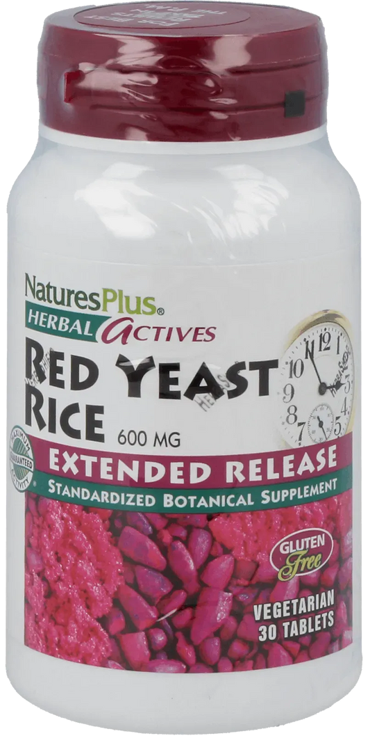 Red Yeast Rice 600 mg - 30 Tablets