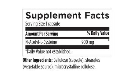 N-Acetyl-L-Cysteine - 120 capsules