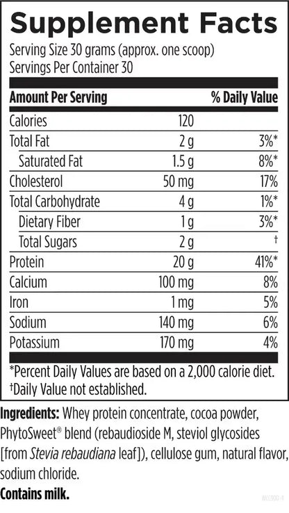 WheyCool™ chocolate - 900 g powder