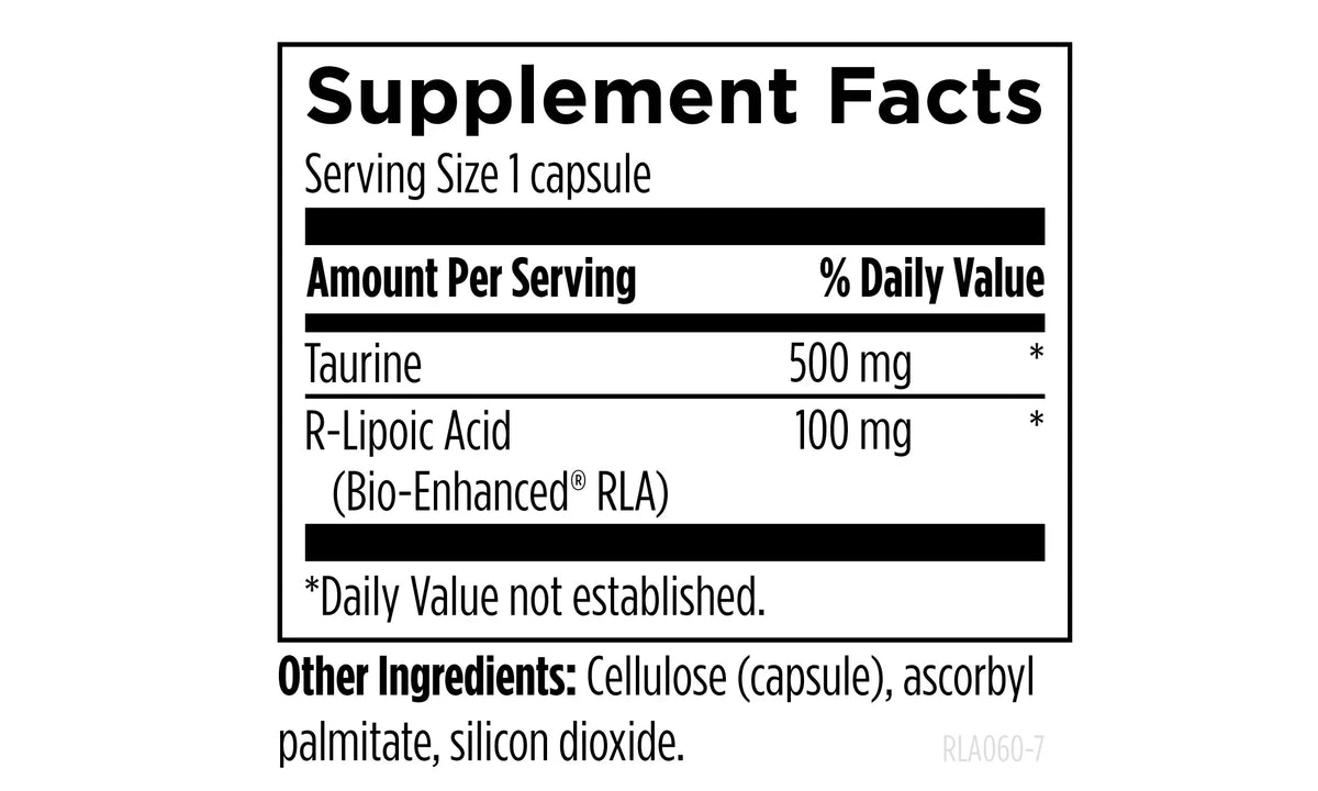 Stabilized R-Lipoic Acid Supreme - 60 capsules
