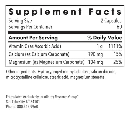Buffered Vitamin C - 120 capsules