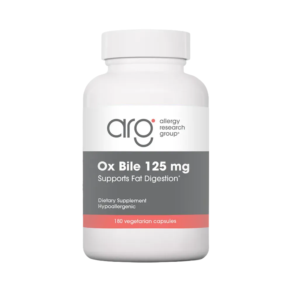 Ox Bile 125 mg - 180 capsules