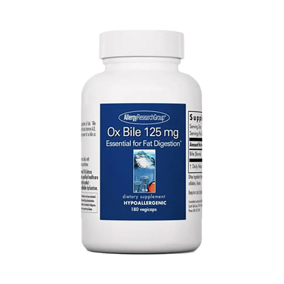 Ox Bile 125 mg - 180 capsules