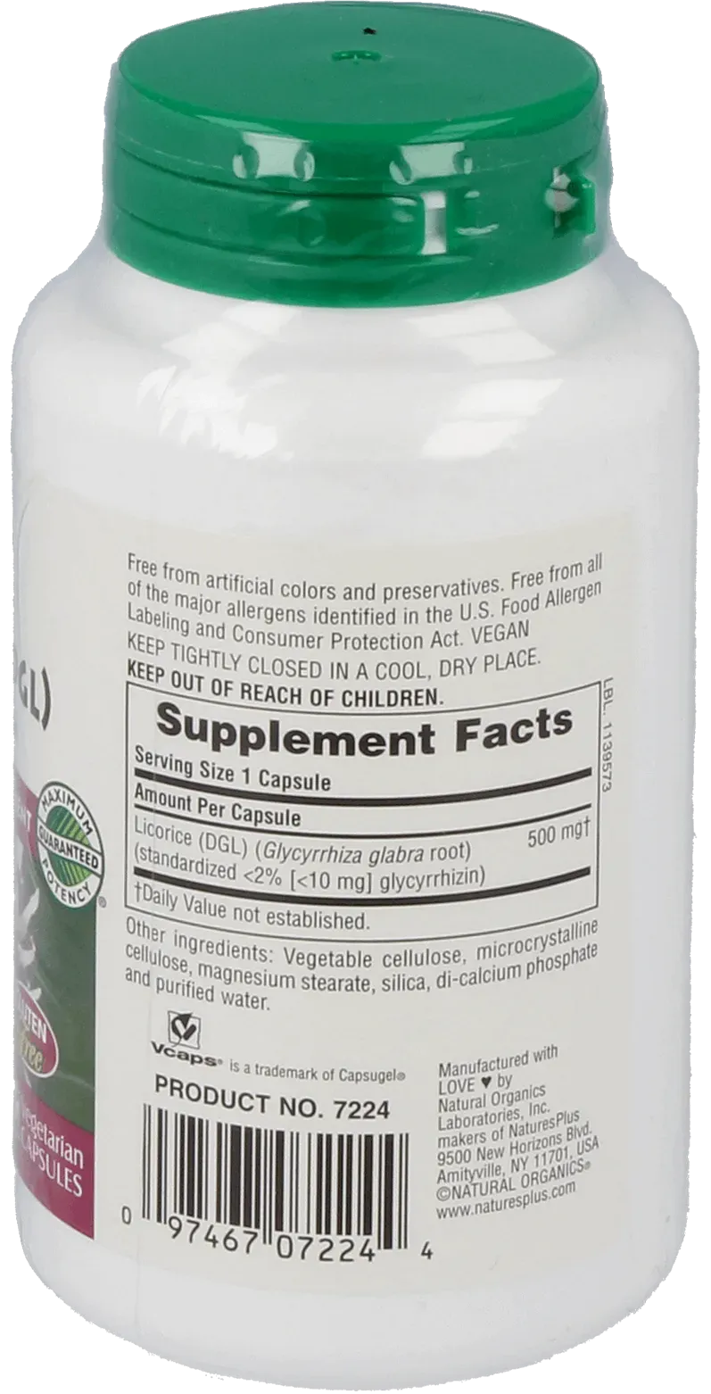 Licorice  500 mg - 60 Capsules