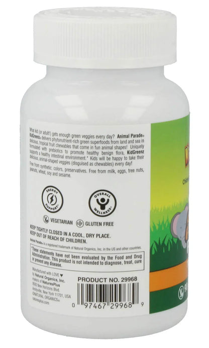 Animal Parade® KidGreenz - 90 chewables
