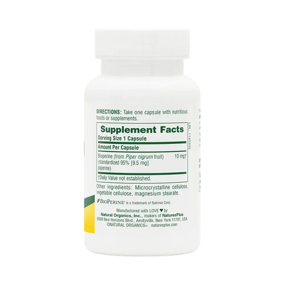 Bioperine® 10 mg - 90 Capsules