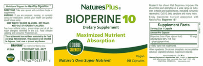 Bioperine® 10 mg - 90 Capsules