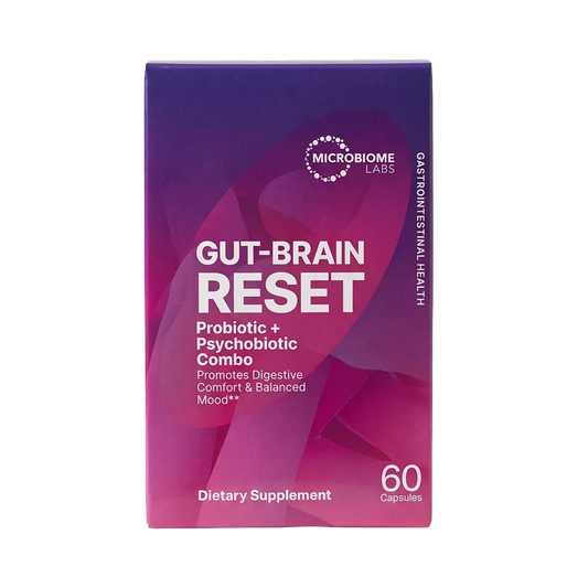 Gut-Brain Reset (formerly ZenBiome Dual) - 60 capsules