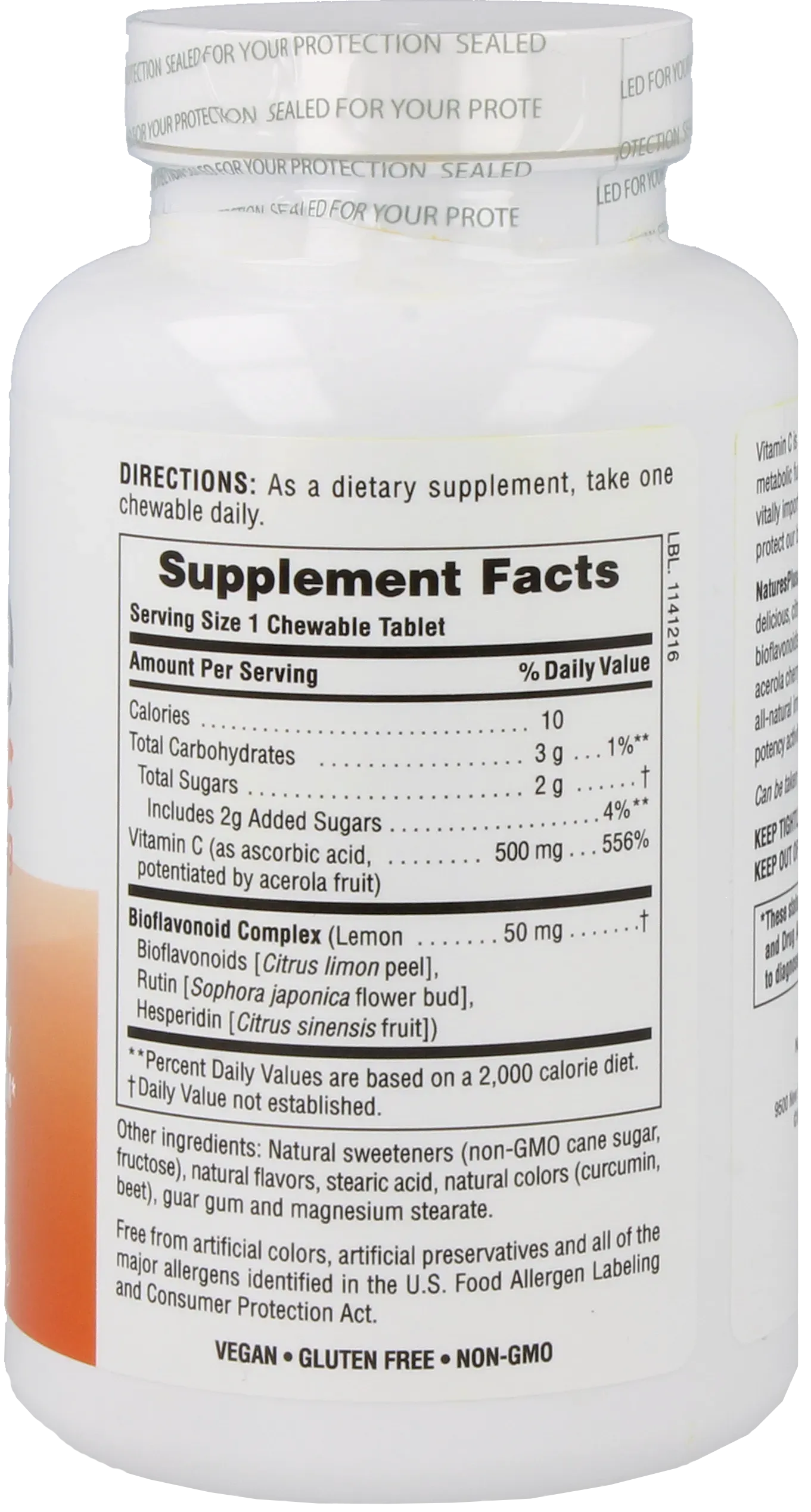 Immune Vitamin C - 100 chewables