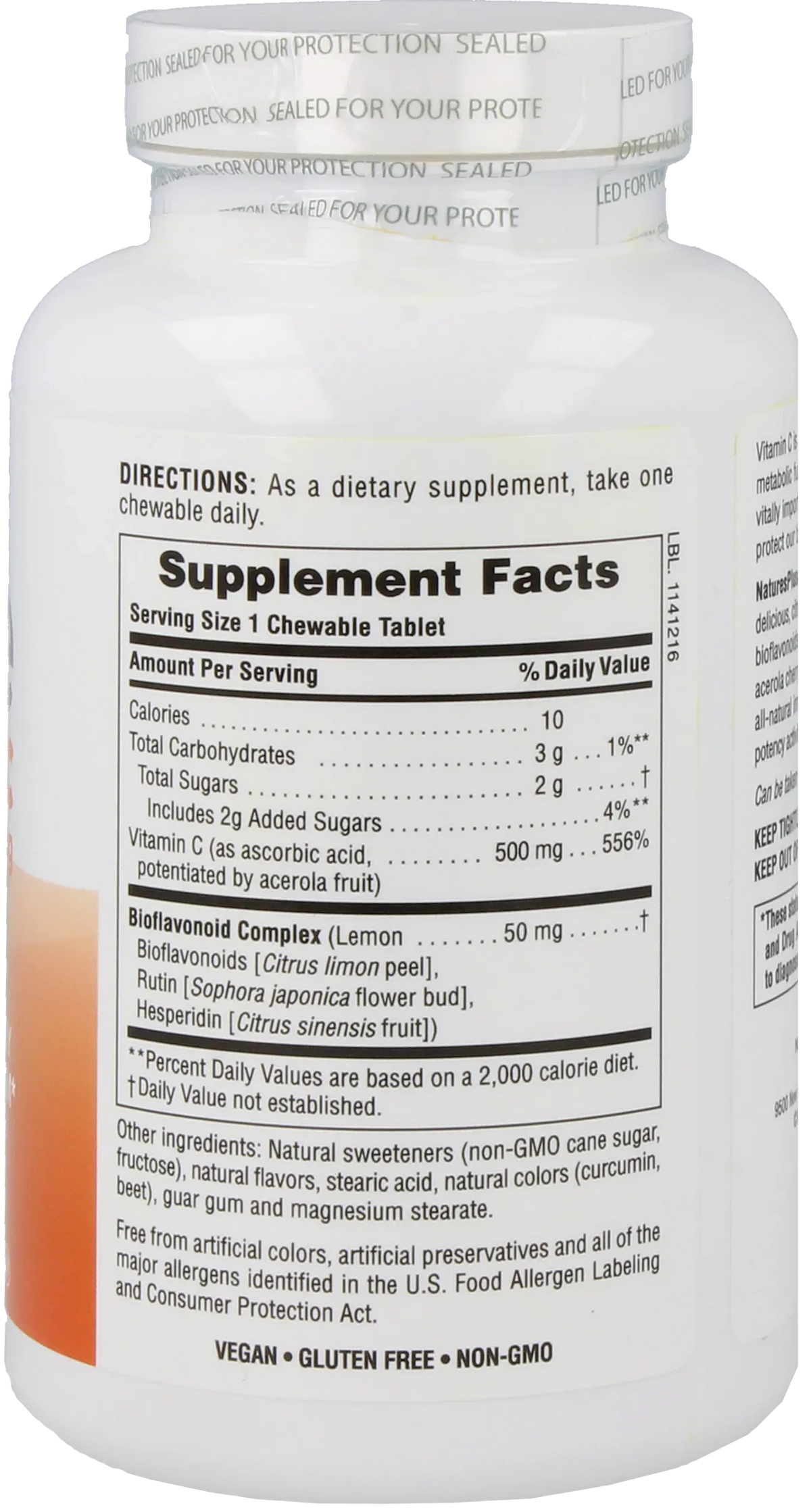 Immune Vitamin C - 100 chewables