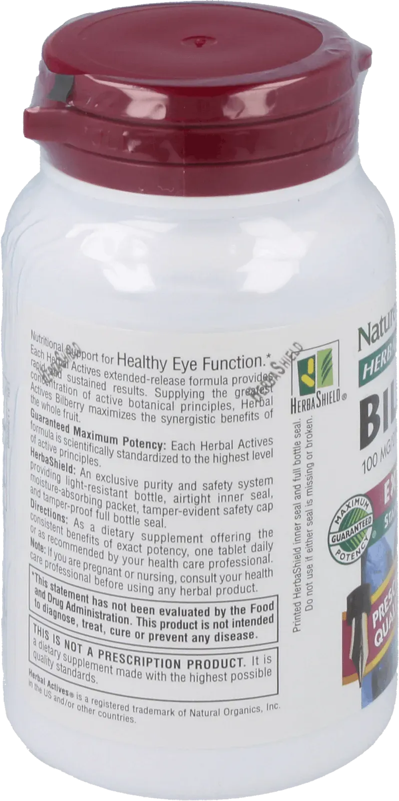 Bilberry 100 mg - 30 Tablets