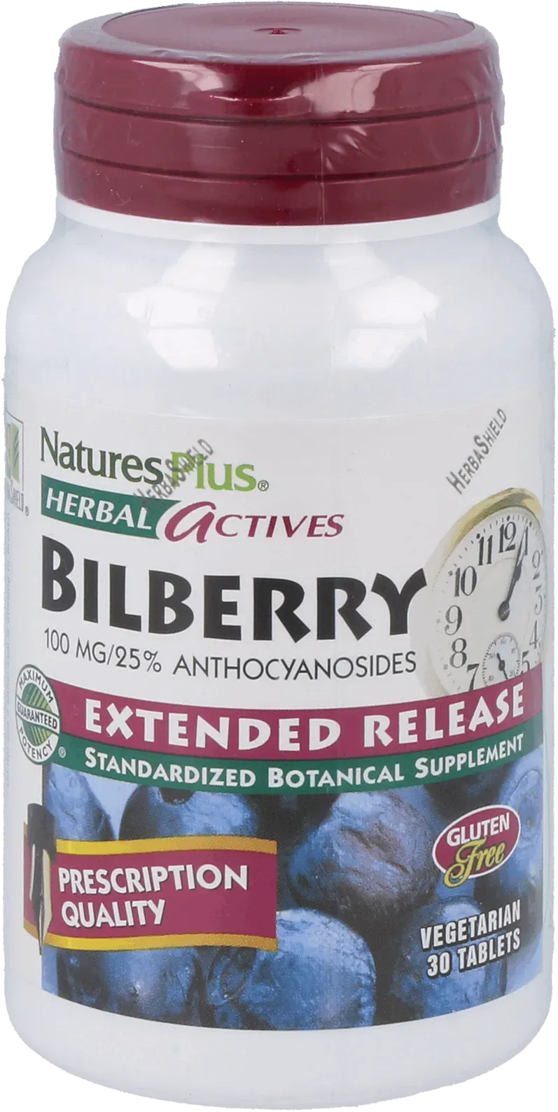 Bilberry 100 mg - 30 Tablets