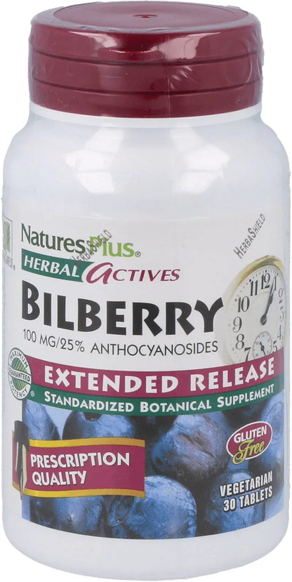 Bilberry 100 mg - 30 Tablets