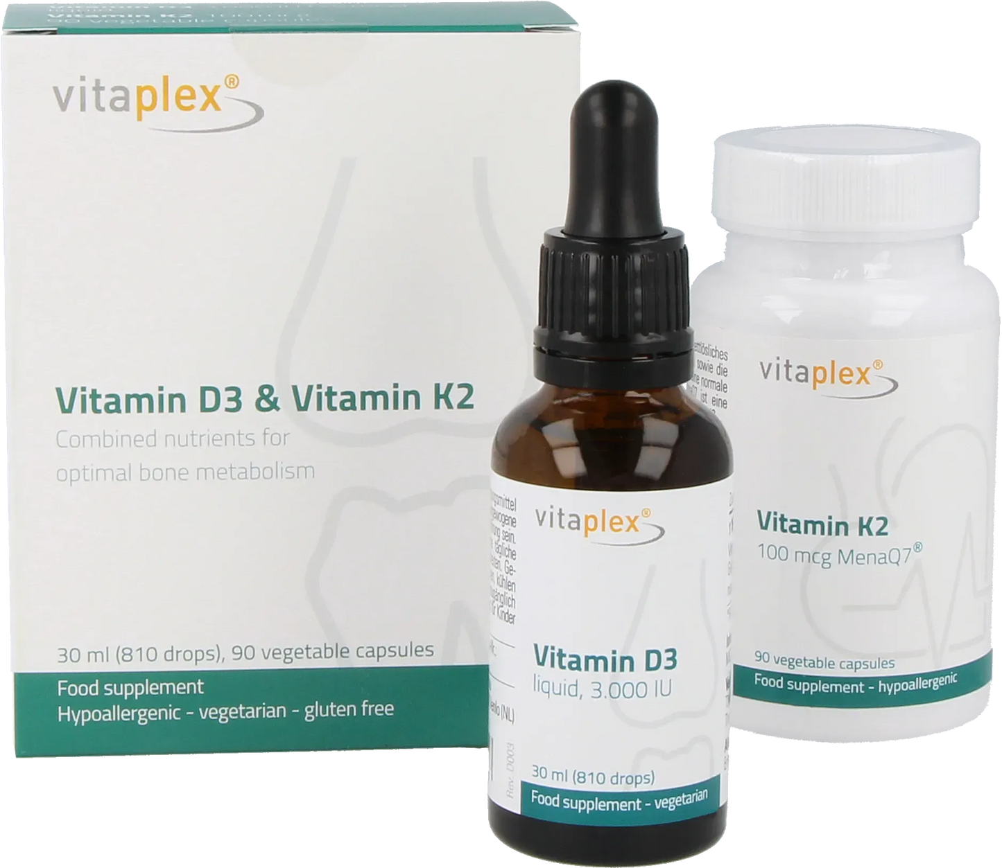 Combi Deal Vitamin D3 and K2