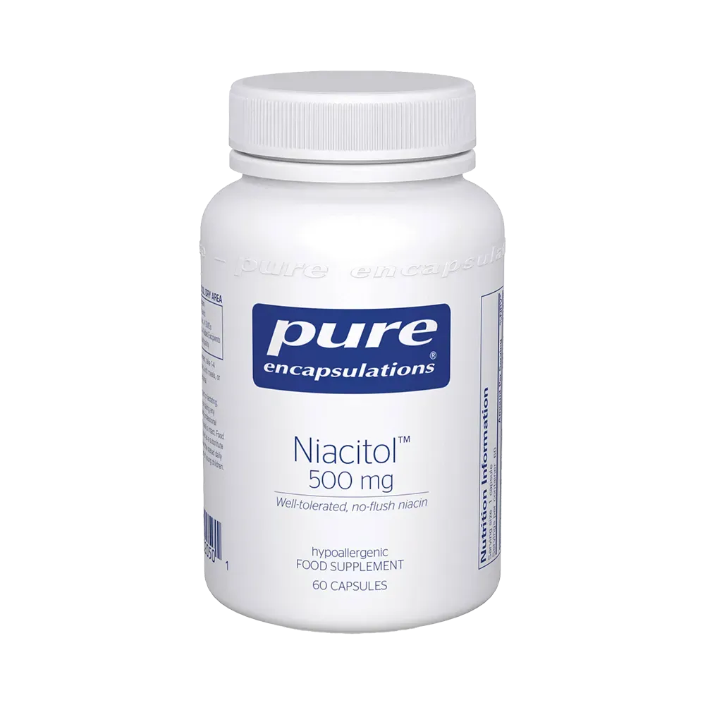 Niacitol 500 MG - 60 capsules