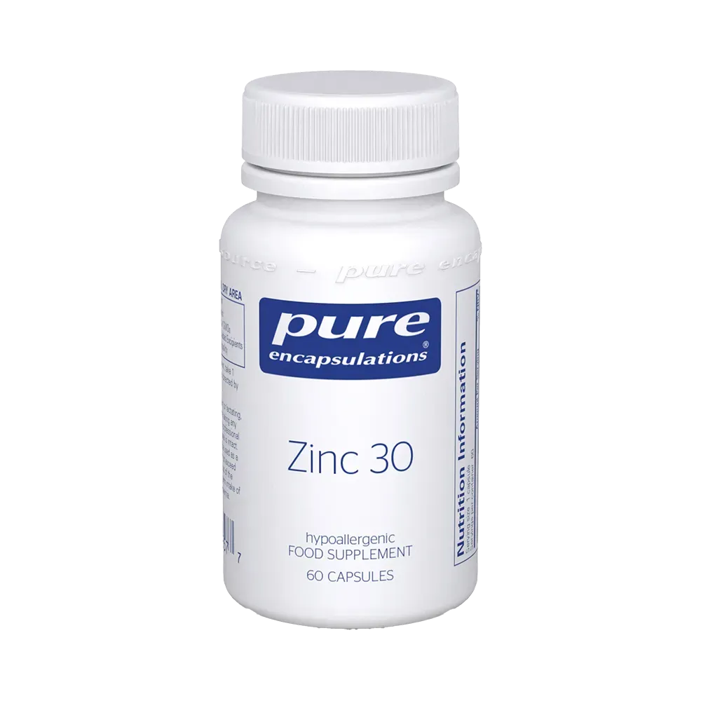 Zinc 30 - 60 capsules