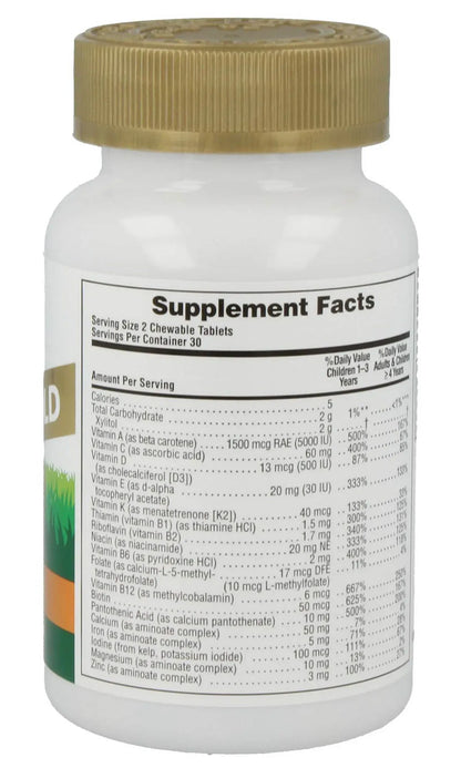 Animal Parade® Multi Gold, Assorted Flavours - 60 Chewables