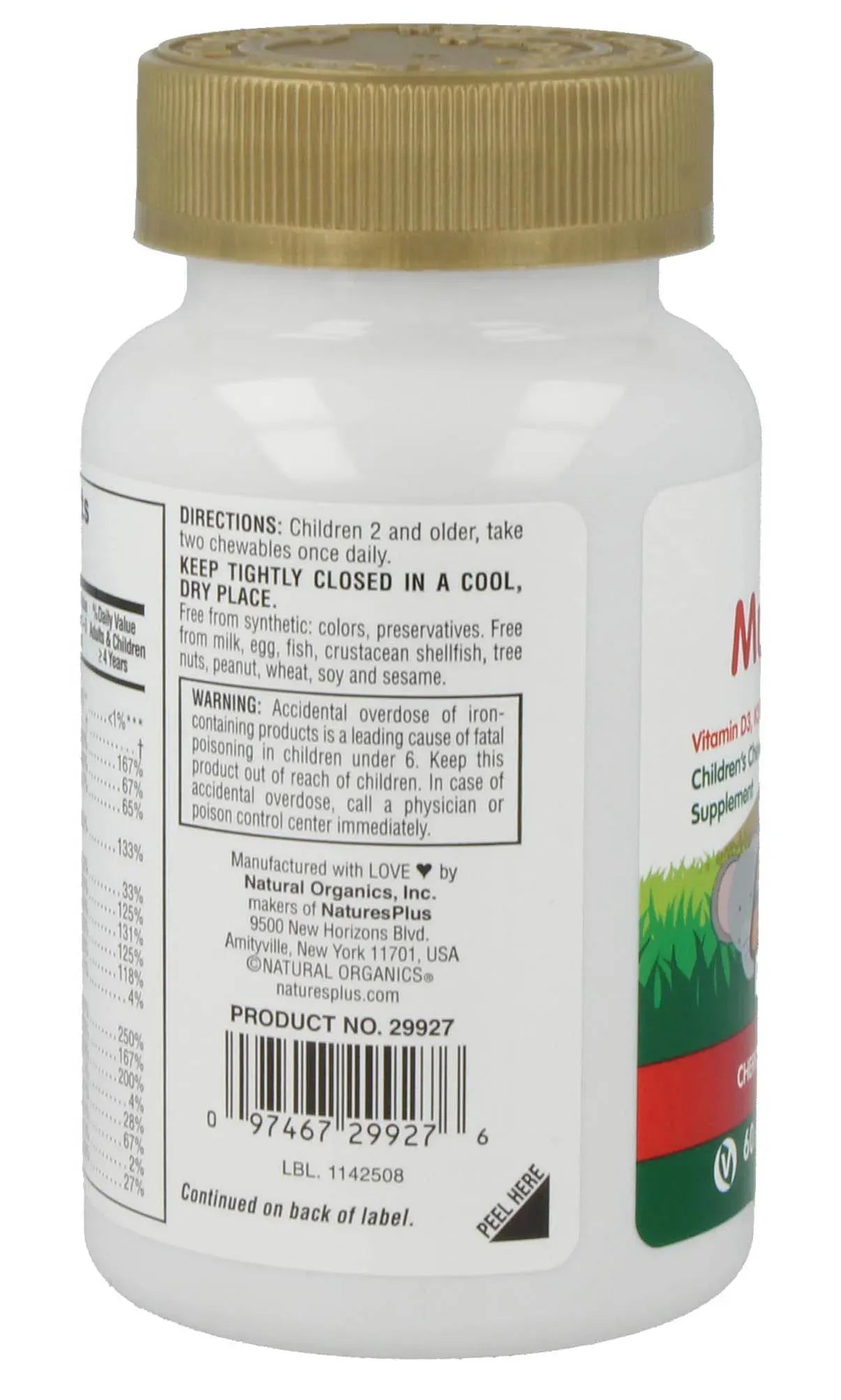 Animal Parade® Multi Gold, Assorted Flavours - 60 Chewables