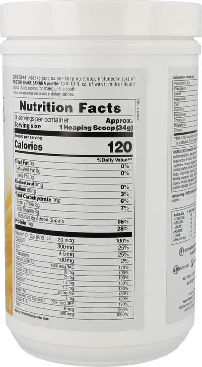 Protein Shake - Banana - 544 Powder