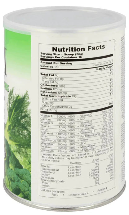 Fruitein® Revitalizing Green Foods Shake - 576 gr