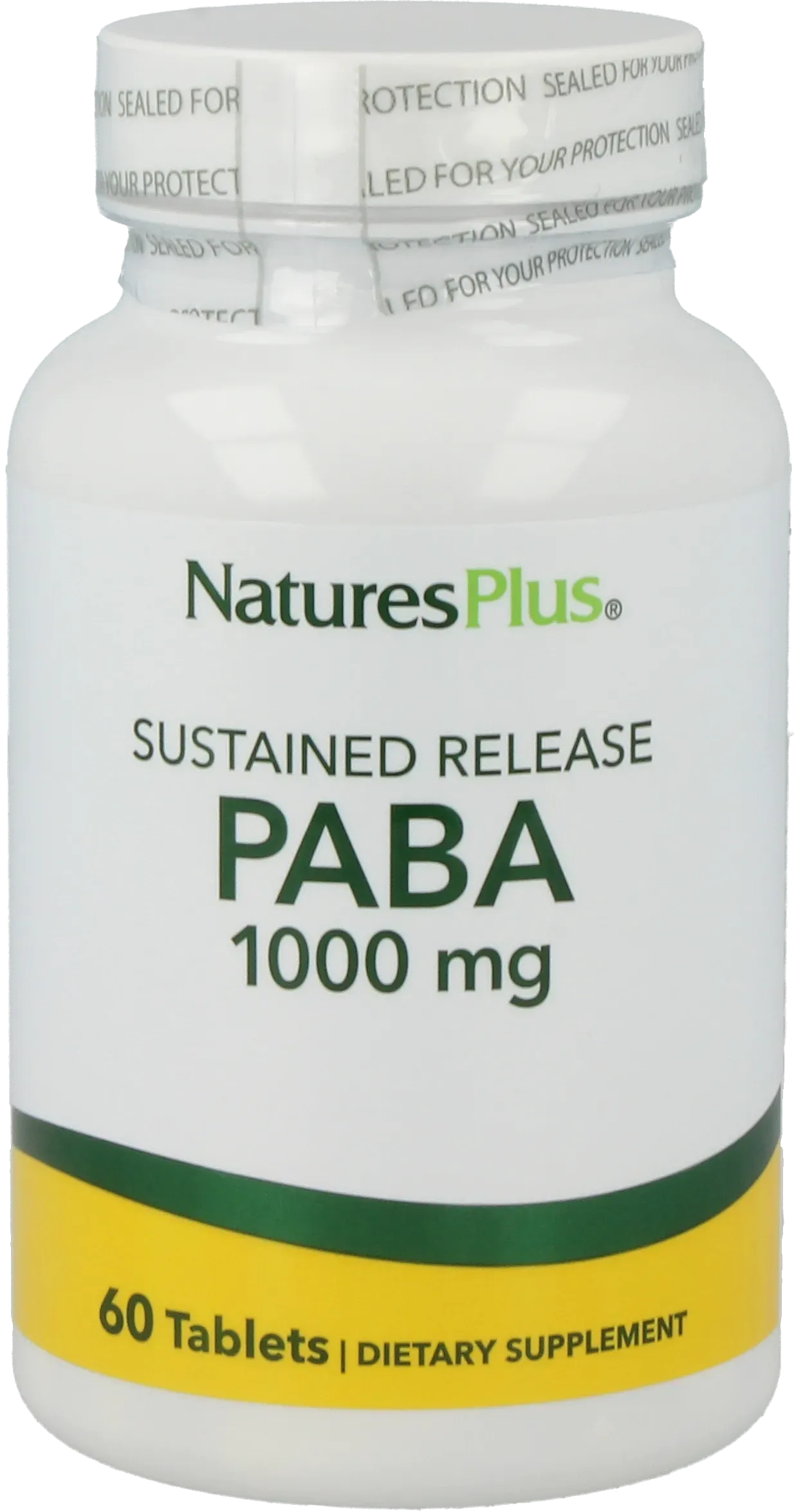 PABA 1000 mg - 60 Tablets