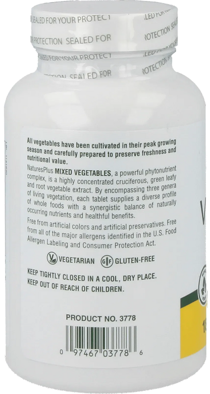 Mixed Vegetables® - 180 Tablets