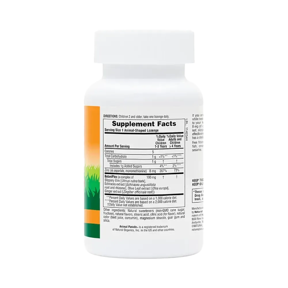 Animal Parade® KidZinc® - 90 lozenges