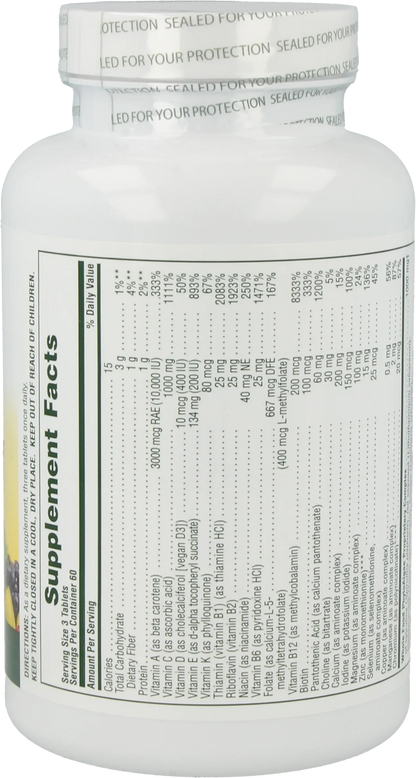 Ultra Source of Life® No Iron - 180 Tablets