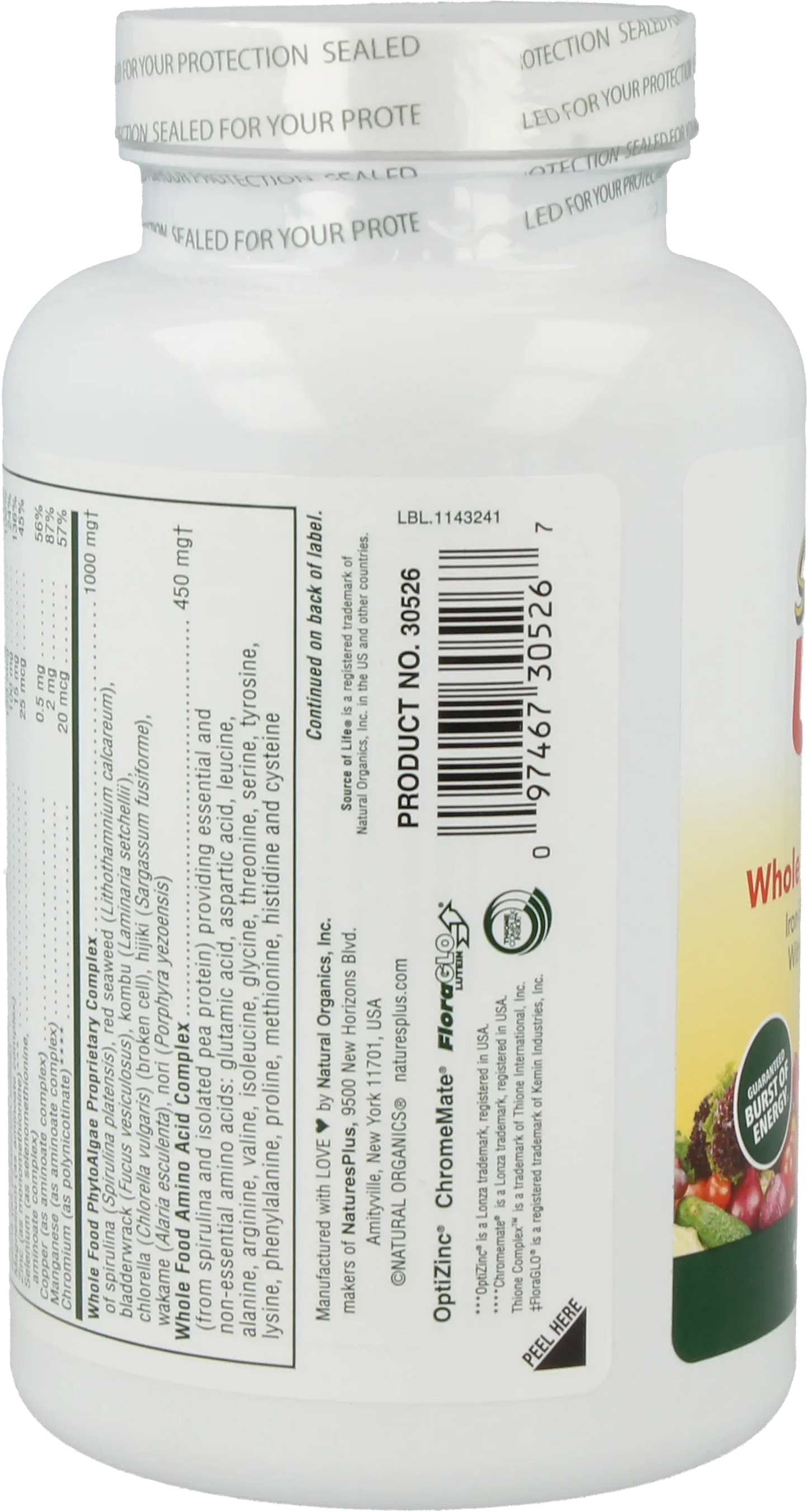Ultra Source of Life® No Iron - 180 Tablets