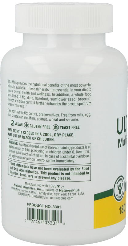 Ultra-Mins - 180 Tablets