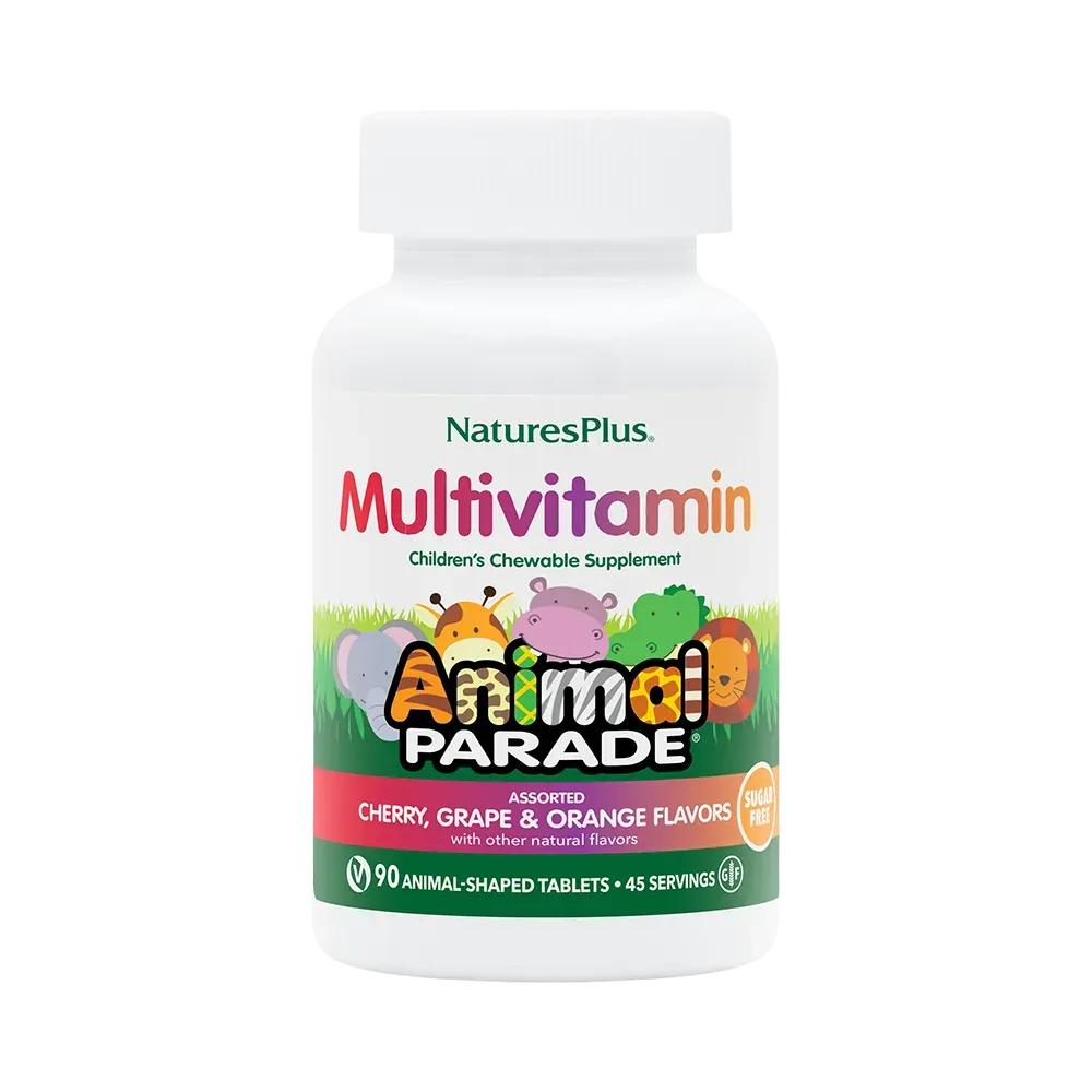 Animal Parade® Multivitamin Assorted Sugar-Free - 90 chewables