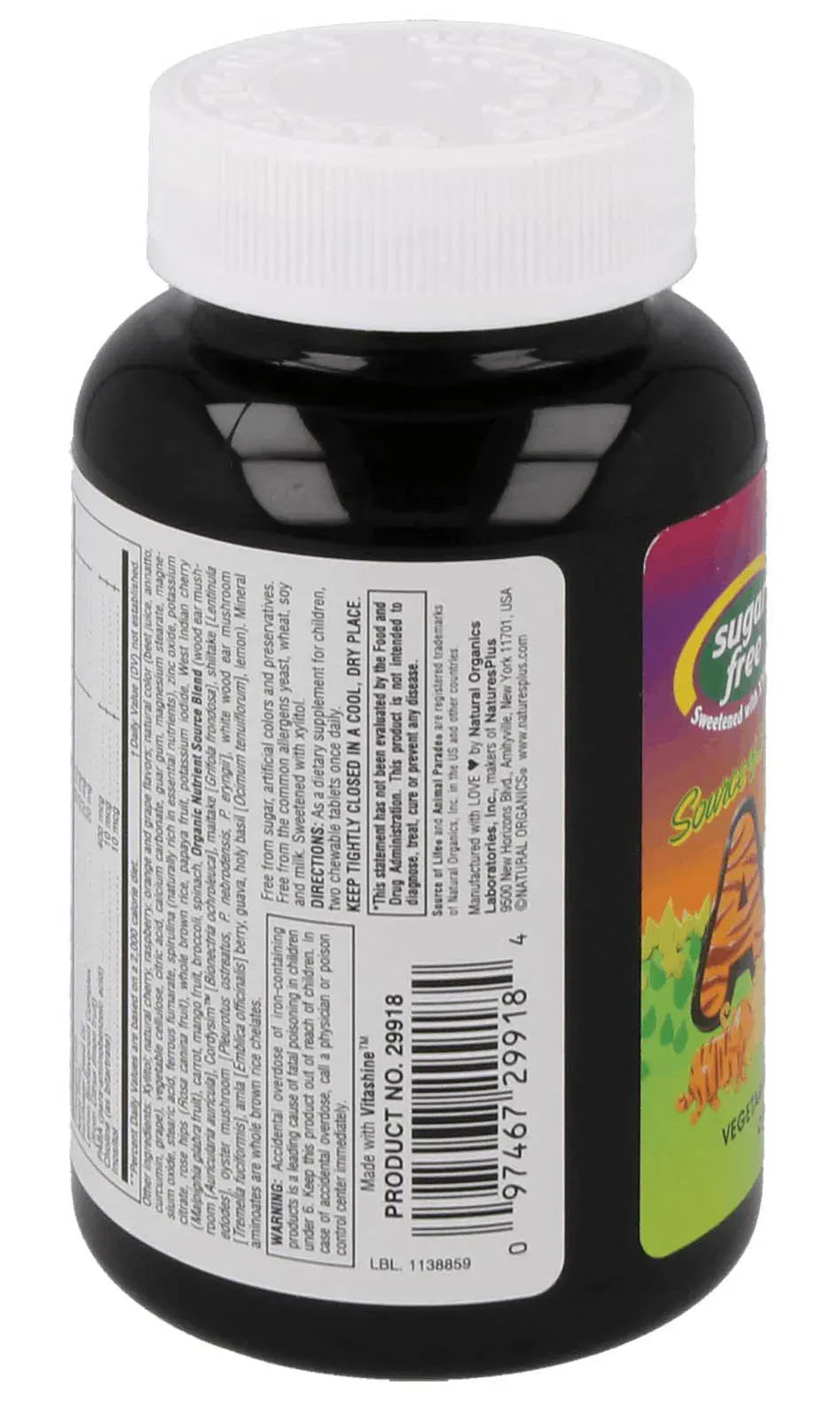 Animal Parade® Multivitamin Assorted Sugar-Free - 90 chewables